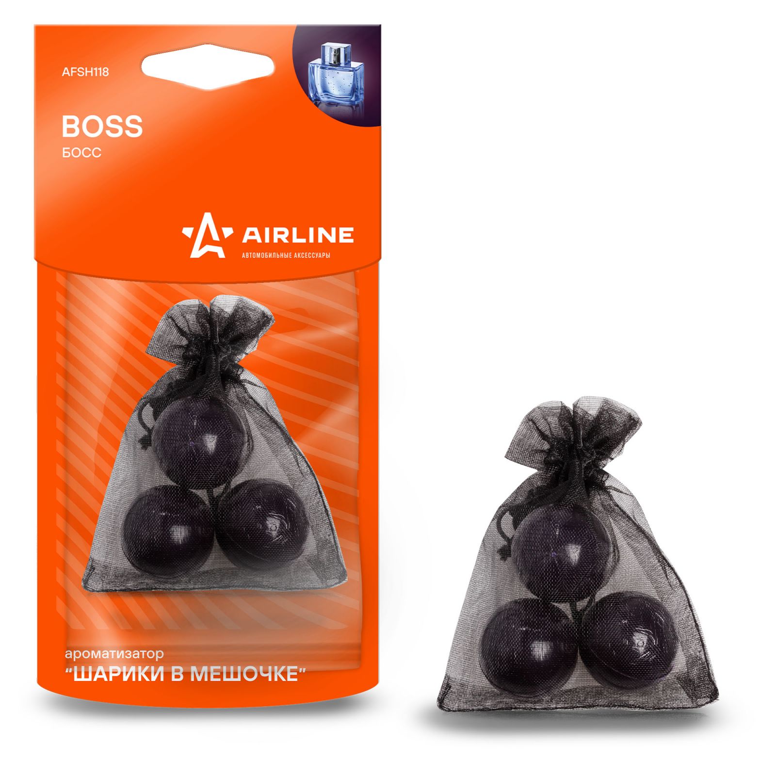 AIRLINE AFSH118 Ароматизатор Шарики в мешочке boss