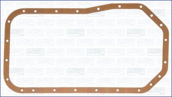 AJUSA 14040100 Прокладка масляного поддона HYUNDAI: GALLOPER II 2.5 TCi D/2.5 TD intercooler 97-03, H-1/ STAREX 2.5 D/2.5 TCi/2.5 TD/2.5 TD 4WD/2.6 TDiC 97-, H-1 c бортовой платформой