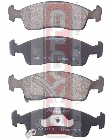 AKYOTO AKD11101 Колодки тормозные дисковые передние