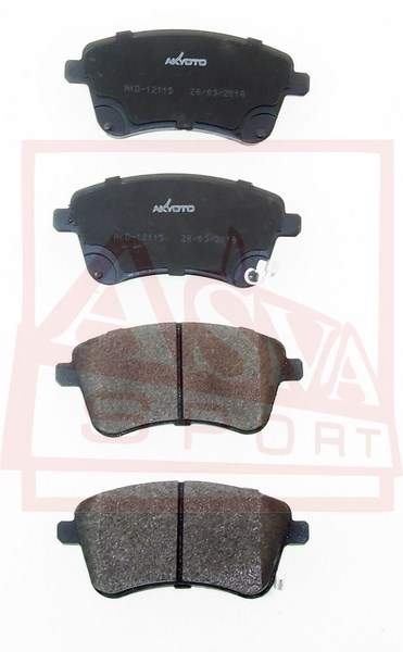 AKYOTO AKD12115 Колодки тормозные