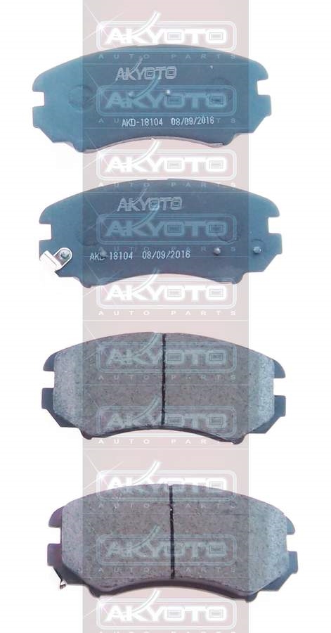 AKYOTO AKD18104 Колодки тормозные
