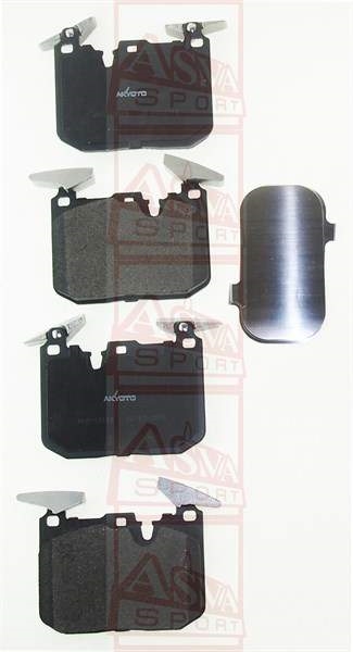 AKYOTO AKD19109 Колодки тормозные