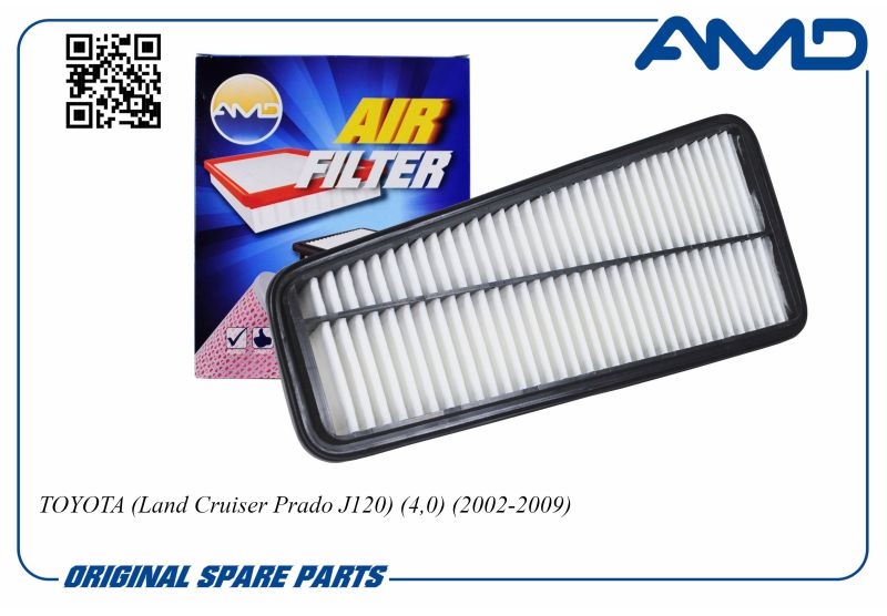 AMD AMDFA796 Фильтр воздушный TOYOTA Land Cruiser Prado J120, 4,0, 2002-2009 AMDFA796