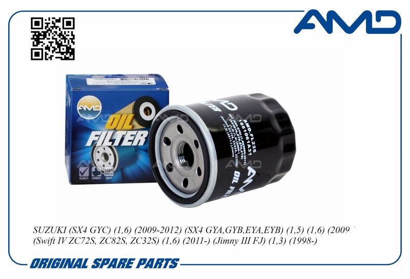 AMD AMDFL235 Фильтр масляный SUZUKI SX4 GYC 1.6 2009-2012 SX4 GYA,GYB,EYA,EYB 1.5 1.6 2009- S