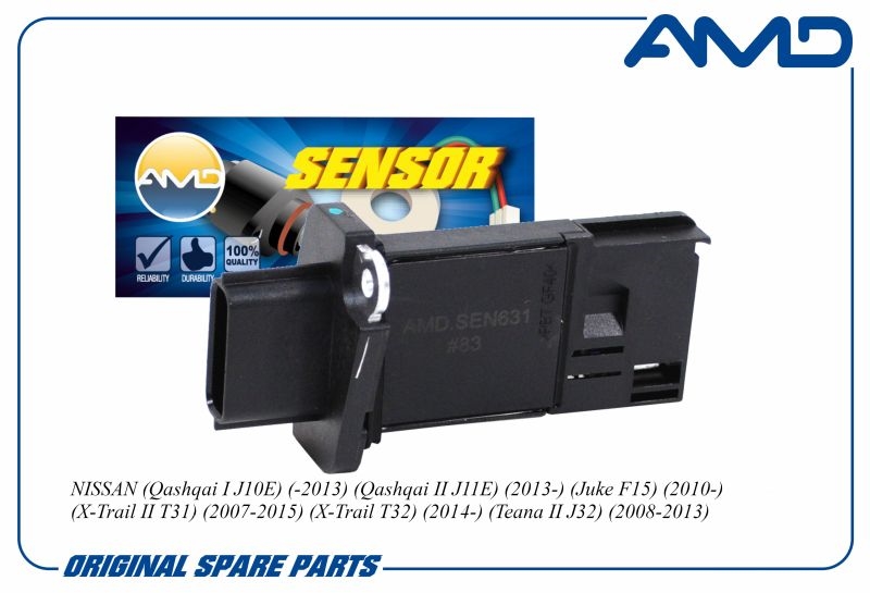 AMD AMDSEN631 Датчик давления воздуха NISSAN Qashqai I J10E -2013 Qashqai II J11E 2013- Juke F