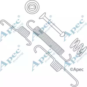 APEC BRAKING KIT2057 Комплектующие тормозных колодок