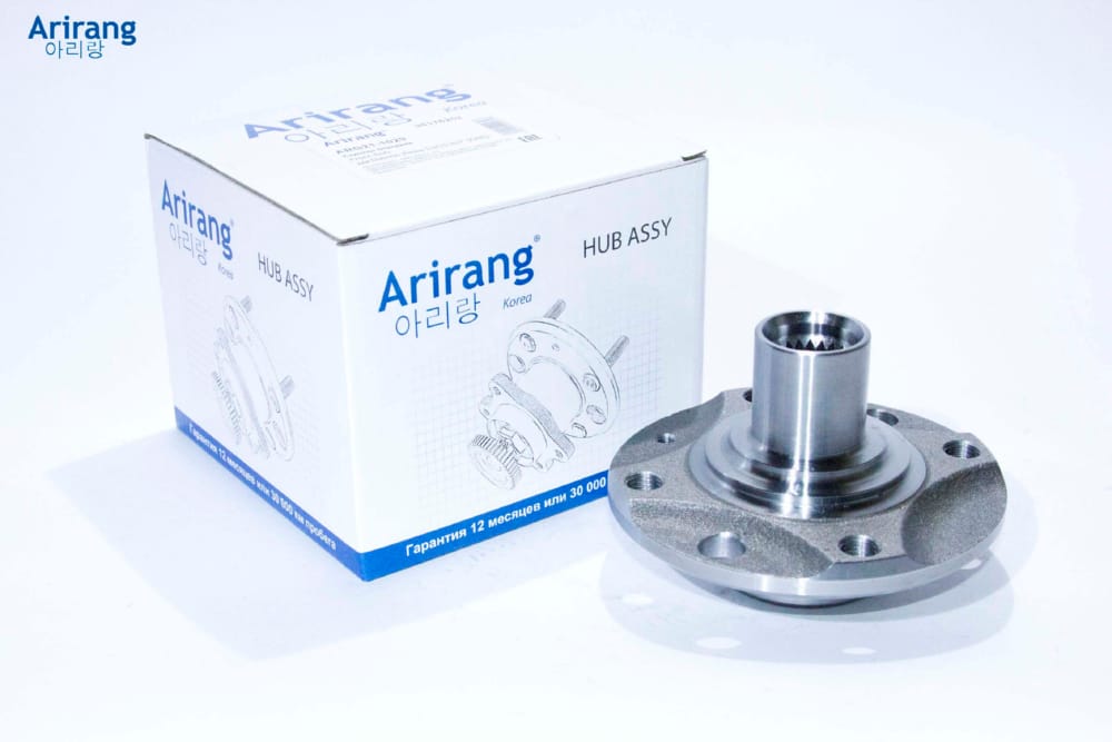 ARIRANG ARG211029 Ступица передняя Daewoo (Nexia 1.3/1.5 d13 SOHC, Lanos)