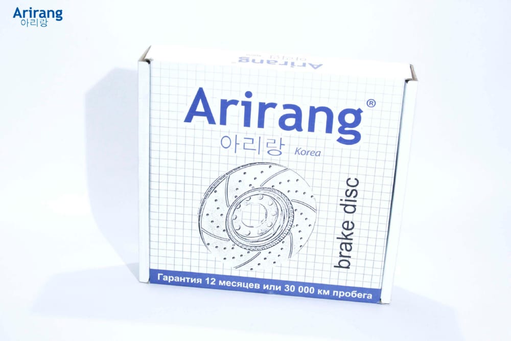 ARIRANG ARG291019 Диск переднего тормоза D280mm