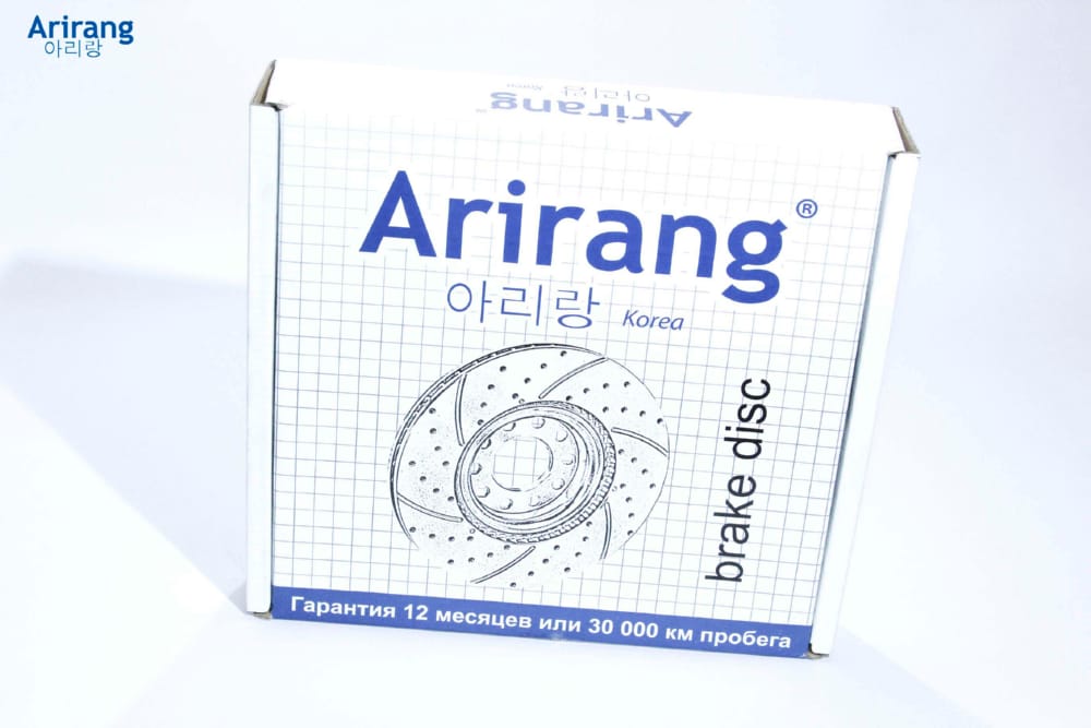 ARIRANG ARG291078 Диск заднего тормоза D262mm Hyundai (Solaris 11-17/17-), Kia (Rio 11-17/17-)