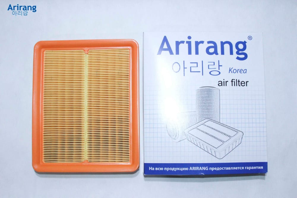 ARIRANG ARG321325 Фильтр воздушный Hyundai (Sonata EF 2,0/2,5/2,7 ), Kia (Optima 2,0 00-/Magentis 00-)