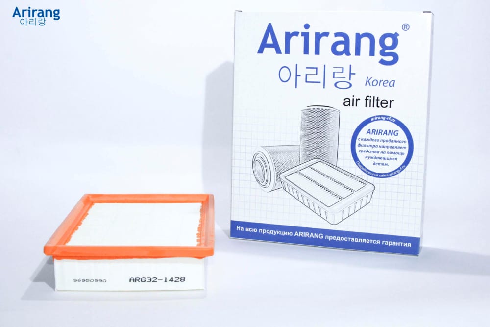 ARIRANG ARG321428 Фильтр воздушный Chevrolet (Aveo 11-/Cobalt 14-)