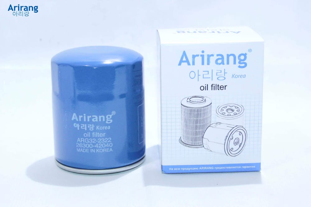 ARIRANG ARG322328 Фильтр масляный Hyundai (Porter/Terracan/Galloper/H100), Kia (Bongo , Sorento l 2.5CRDI )