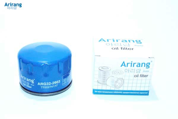 ARIRANG ARG322603 Фильтр масляный Renault (Logan 04-16/Megane 02-16/Sandero 09-16/Clio 98-09/Kangoo 98-03/Scenik 03-12
