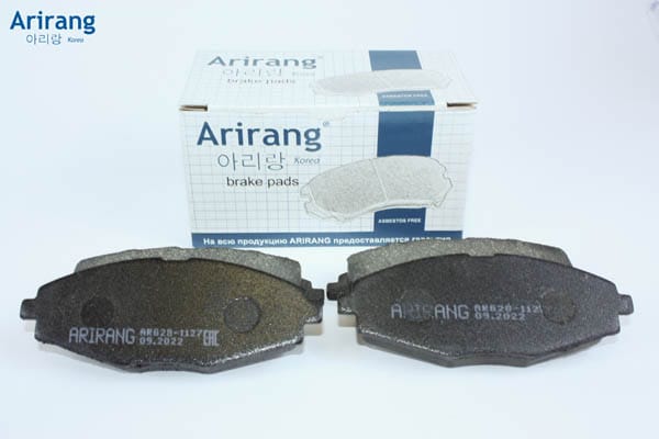 ARIRANG ARG281127 Колодки дискового тормоза перед. Daewoo (Nexia R13 00-/Matiz/Spark/Lanos)