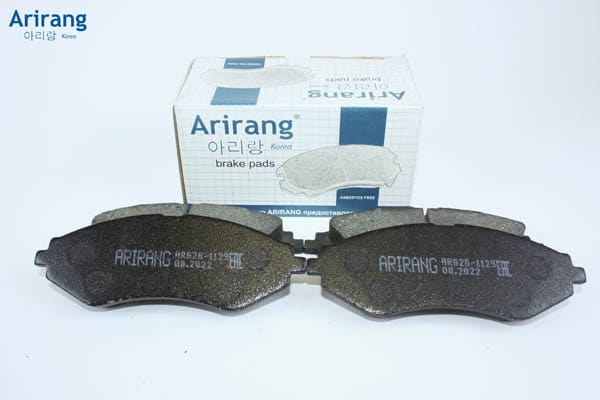 ARIRANG ARG281129 Колодки дискового тормоза перед. Daewoo (Nexia дв.DOHC R14, Nubira, Leganza), Chevy Chevrolet (Lacet