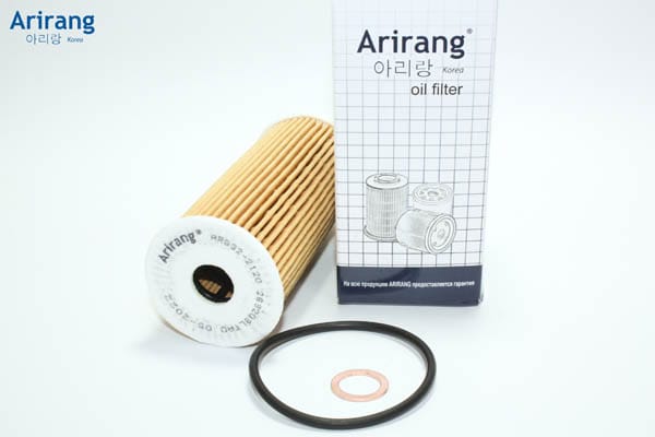 ARIRANG ARG322120 Фильтр масляный (картридж) Hyundaii (G70 3.3 18-19, G80 17-20, G90 16-20, Genesis 17-20), Kia (Sting