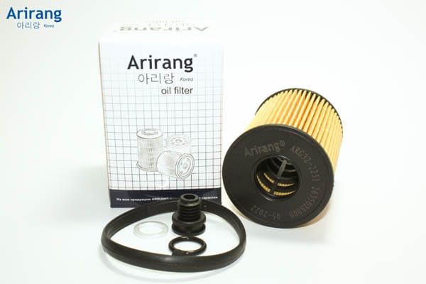 ARIRANG ARG322251 Фильтр масляный (картридж) Hyundai G4KN (Santa Fe 2.5 20-, Sonata 2.5 19-, Tucson 2.5 20-), Kia G4KN