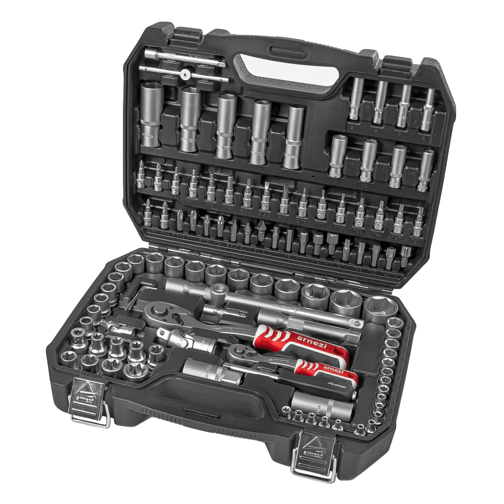 ARNEZI R0900108 Набор инструментов 108 пр. 1/4 DR, 1/2 DR