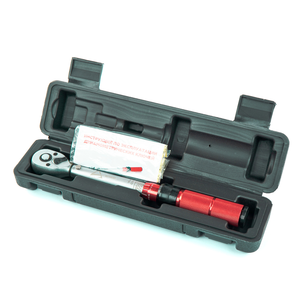 ARNEZI R7300381 Ключ динамометрический 3/8 5-25 Нм, 72 зуба, в кейсе L=262мм
