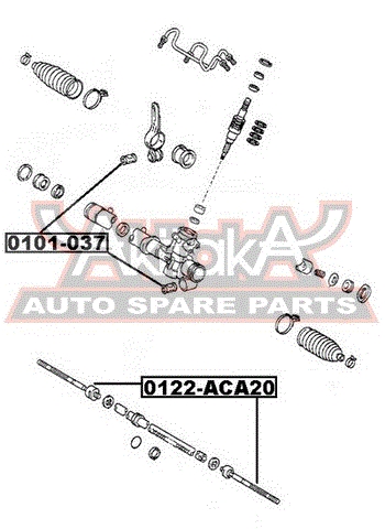 ASVA 0122ACA20 Тяга рулевая