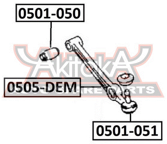 ASVA 0505DEM ПЫЛЬНИК ОПОРЫ ШАРОВОЙ