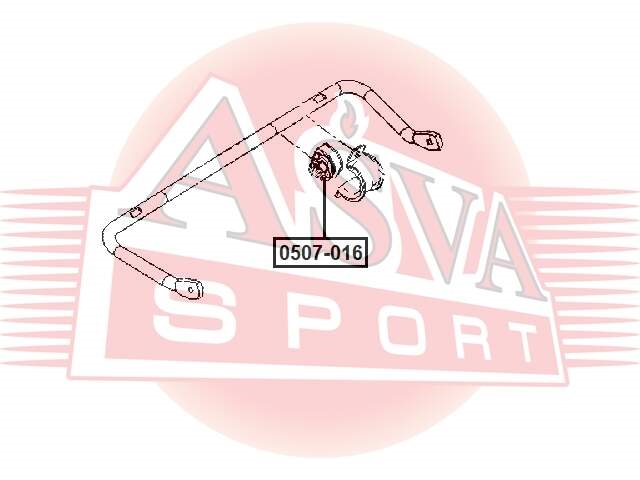 ASVA 0507016 Втулка стабилизатора