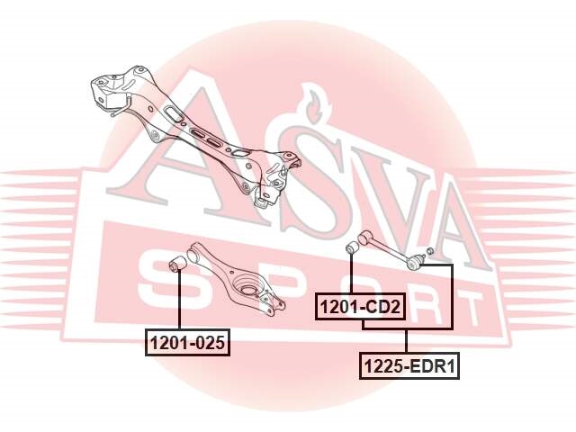 ASVA 1201025 Сайлентблок HYUNDAI/KIA TUCSON