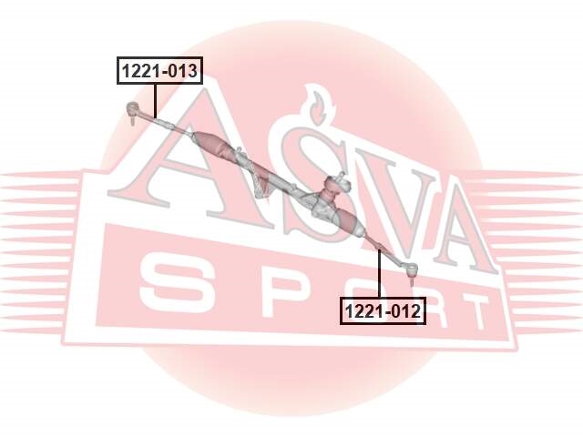 ASVA 1221013 Наконечник рулевой