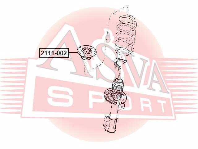 ASVA 2111002 Опора амортизатора FORD EXPLORER
