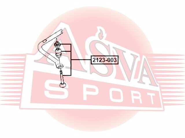 ASVA 2123003 ТЯГА СТАБИЛИЗАТОРА
