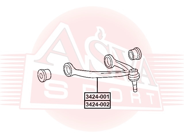 ASVA 3424001 Рычаг