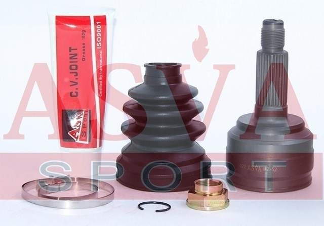 ASVA MZ52 ШРУС наружный 33x62x28