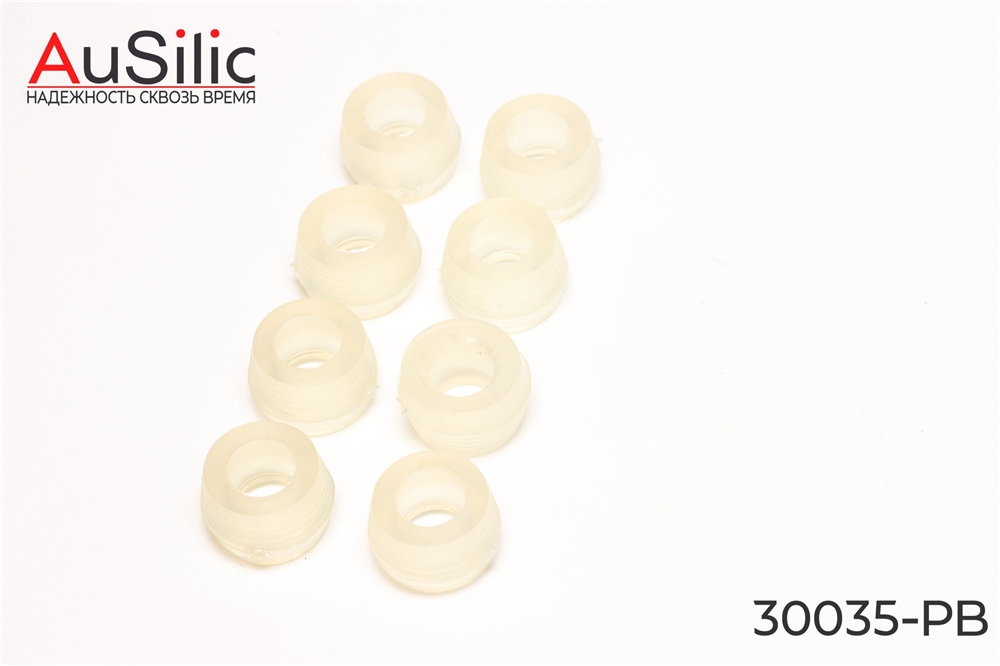 AUSILIC 30035PB К-кт полиуретановых, втулок амортизаторов задних (8 шт. Гарантия 2 года)