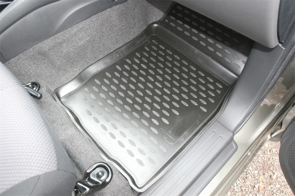 AUTOFAMILY CARMIT00003 Коврики 3D в салон MITSUBISHI L200, 2015->, Бюджетная комплектация, 4 шт. (полиуретан)