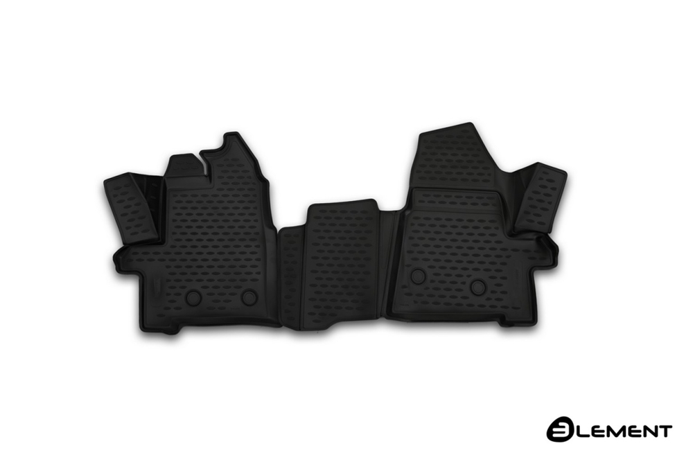 AUTOFAMILY ELEMENT3D1675210K Коврики 3D в салон полиуретан 2 шт.