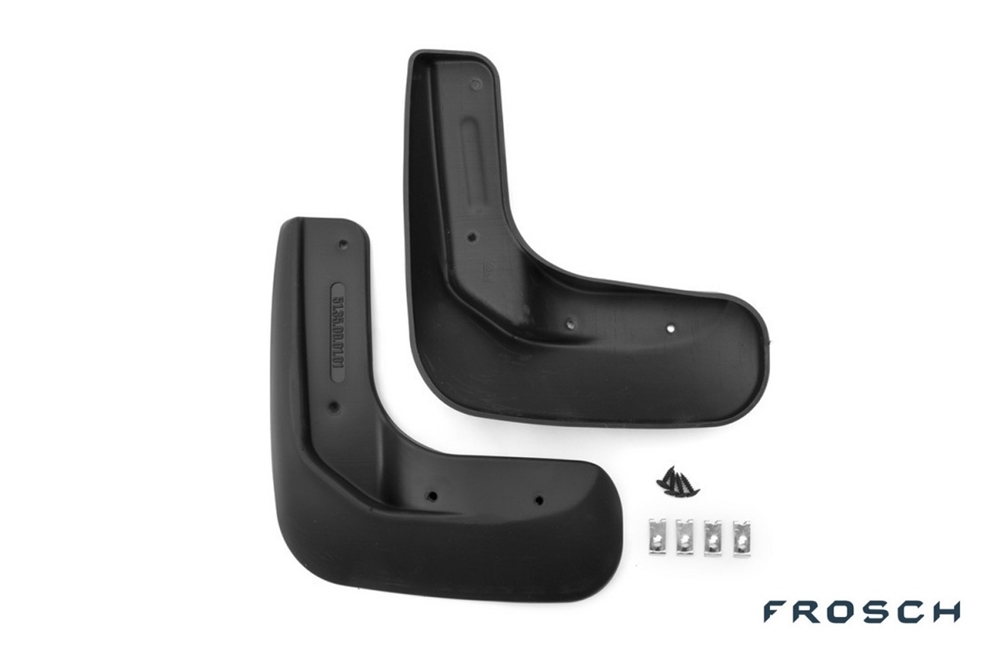 AUTOFAMILY NLF5135F10 Брызговики передние (ком-кт 2 шт) (полиуретан)