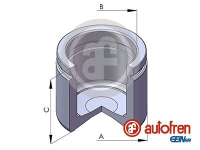 AUTOFREN D025112 Поршень суппорта BMW X3 (E-83)/ 3 SERIES (E-46)/ AUDI A3 06-