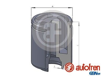AUTOFREN D025234 Поршень суппорта IVECO DAILY 06-