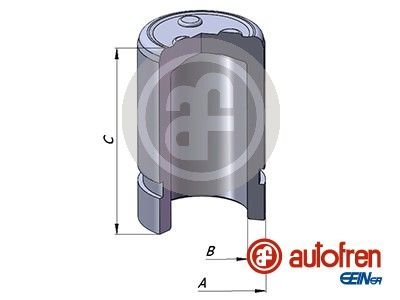 AUTOFREN D025384 Поршень суппорта MITSUBISHI MONTERO SPORT/ PAJERO SPORT 97-