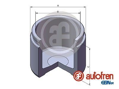 AUTOFREN D025393 Поршень суппорта TOYOTA YARIS 06-