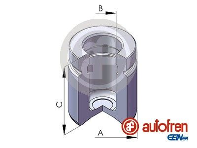 AUTOFREN D025551 Поршень суппорта BMW 5 SERIES (E61 / 7 SERIES (E65 E66) / AUDI A 8 10-02->
