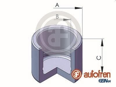 AUTOFREN D025651 Поршень суппорта LAND ROVER RANGE ROVER / DISCOVERY / DEFENDER