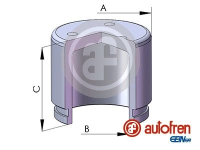 AUTOFREN D02572 Поршень суппорта HONDA CIVIC / ACCORD 01-