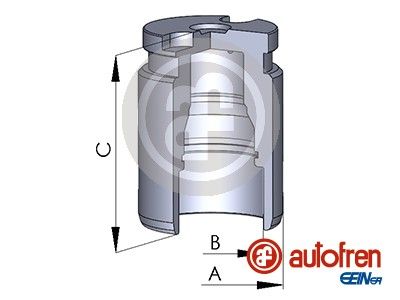 AUTOFREN D02594 Поршень суппорта FORD FOCUS /RENAULT MEGANE / NISSAN ALMERA/ PRIMERA/ CORSA C