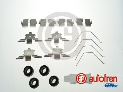 AUTOFREN D42856A Монтажный комплект торомозных колодок MAZDA 6