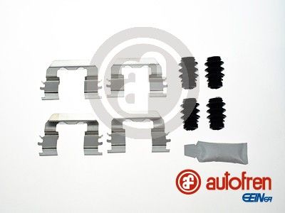 AUTOFREN D42914A Комплект установочный тормозных колодок KIA RIO 09-11-> / HYUNDAI SOLARIS 10-