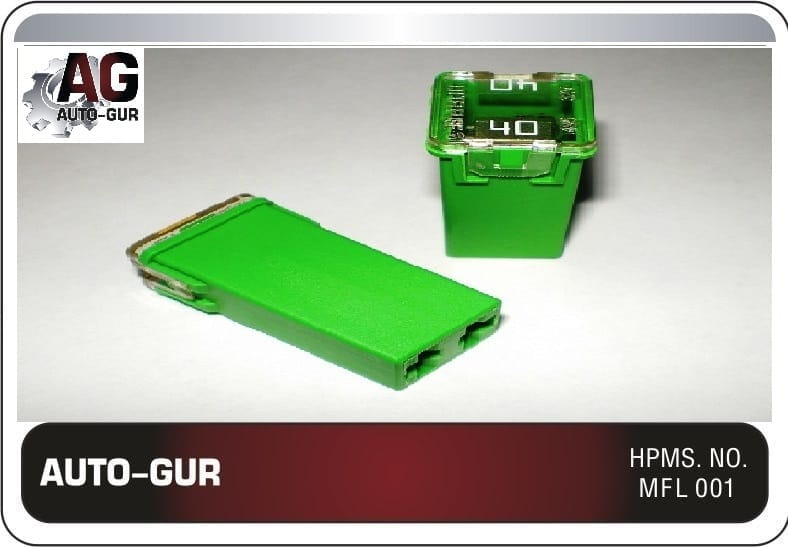 AUTO-GUR AGFJ1640A Предохранитель силовой 40а зелёный катридж большой