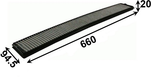 AZUMI AC32040C Фильтр салона BMW316 tiE46/E46 (5)(2001-2005)/316iE46 (4)(1998-2004)/318 tiE46 (5)(2001-2005)/318CiE46 (2)/E46/E46 (C)(1999-2006)/318dE46(2001-2005)/