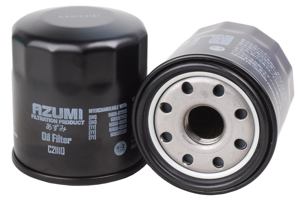 AZUMI C21110 Фильтр масляный CHEVROLET (GM)TrackerCE103(1999-2005)/CITROENC15-Hatchback/B4(2005-2022)/DAIHATSUAltisSXV20N/SXV25N(2000-2001)/ApplauseA101S RHD(1989-2000