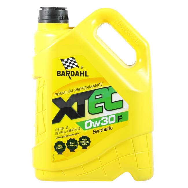 BARDAHL 36853 0W30 XTEC F WSS-M2C950-A 5L (cинт. мотор. масло)